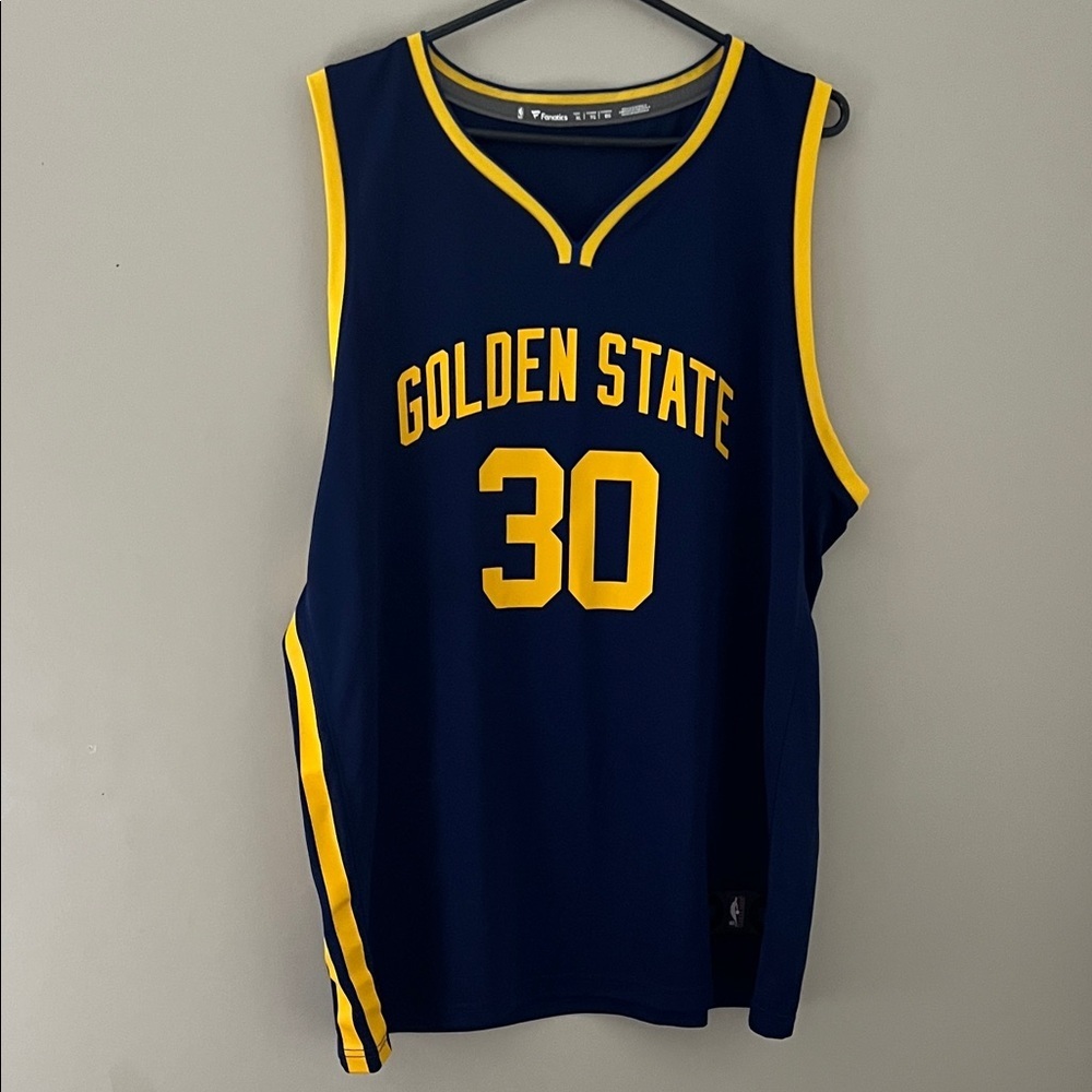 Stephen Curry #30 Golden State Warriors Fanatics Jersey Blue XL